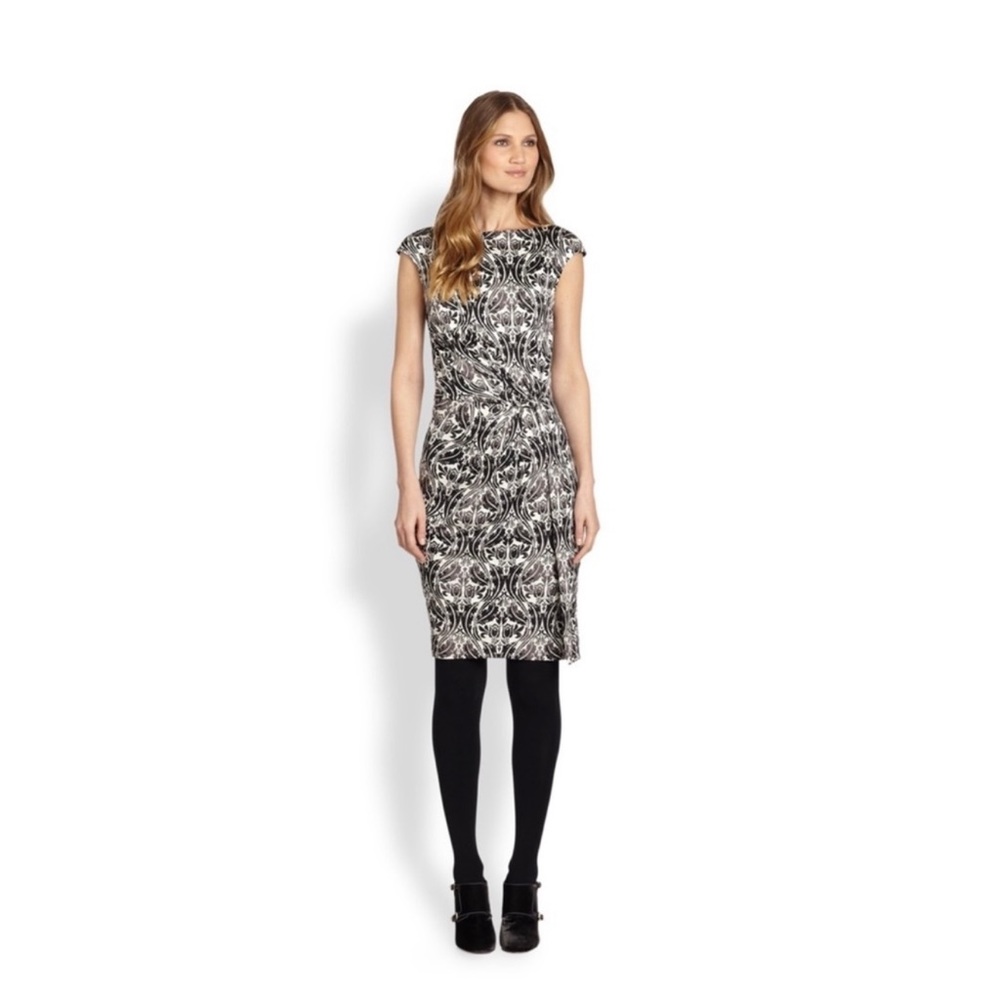 Tory Burch Odila Dress Ivory Arabesque - Picture 1 of 10
